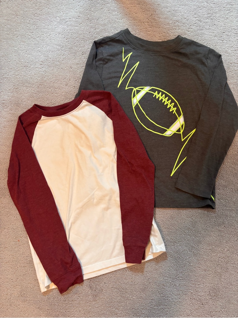 Cat & Jack Boys Long Sleeve Tee Bundle